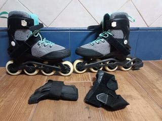 Patines de línea y protectores