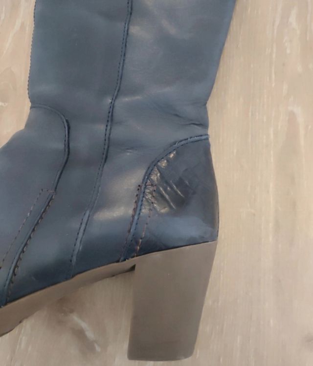 Botas altas azules Yokono