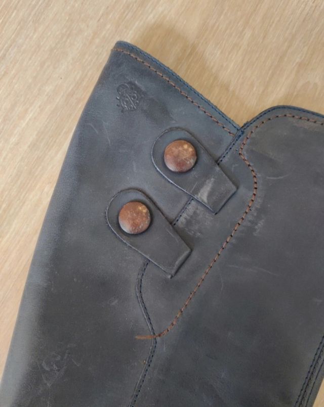 Botas altas azules Yokono