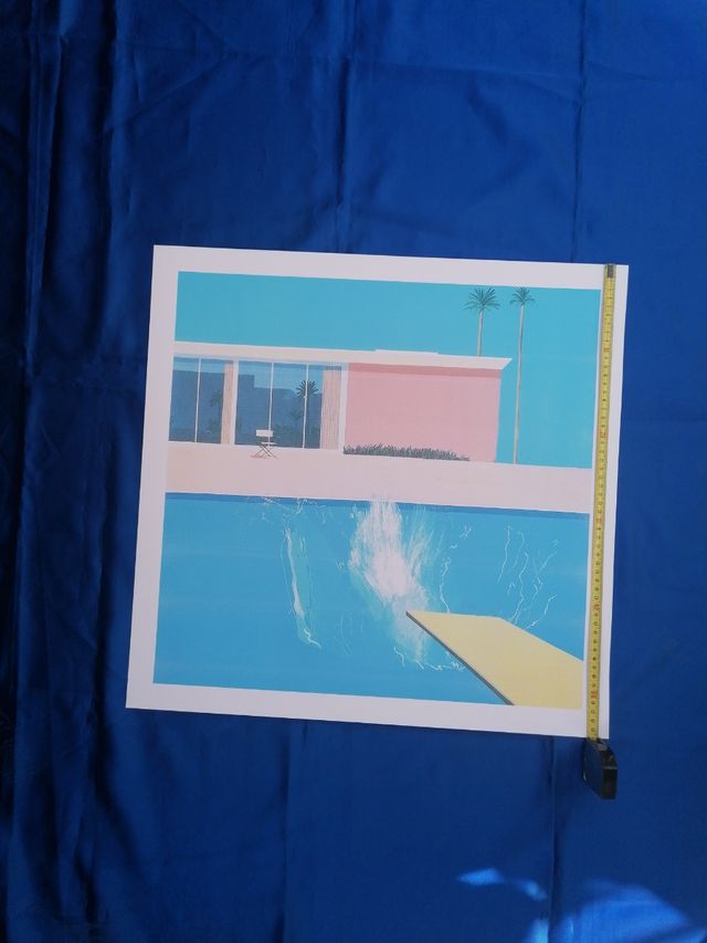 ARTE. DAVID HOCKNEY. CARTEL