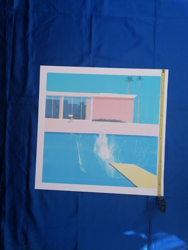 ARTE. DAVID HOCKNEY. CARTEL