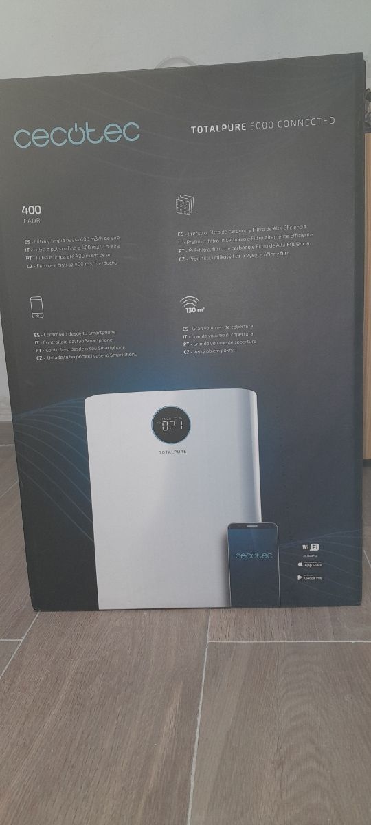 Pufificador Con su cajal sin abrir