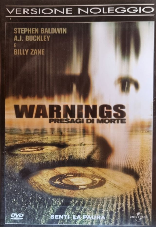 DVD Warnings presagi di morte