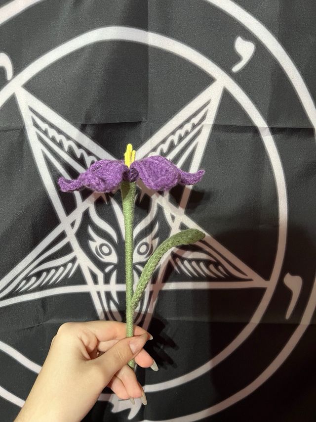 Flor lirio amigurumi - crochet