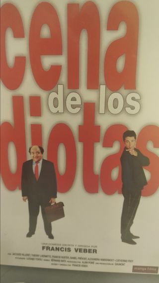 🍽️🤪👴🐺🤓👸🫨🥕🥑😋😎🥸La cena de los idiotas📀