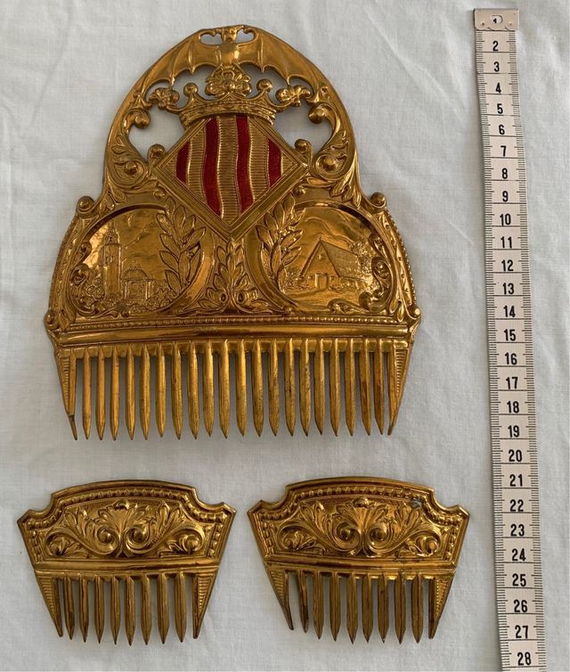 Peinetas antiguas fallera