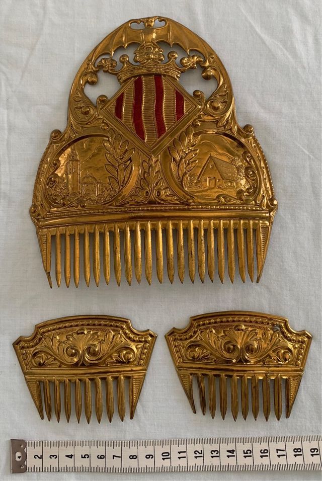 Peinetas antiguas fallera