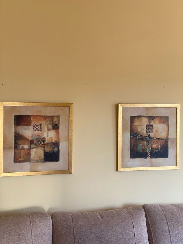 Dos cuadros Enmarcacion a medida