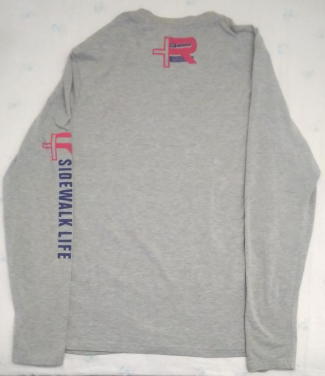 Maglia manica lunga 95% cotone uomo ragazzo