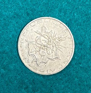10 Francos franceses 1977 - 1987
