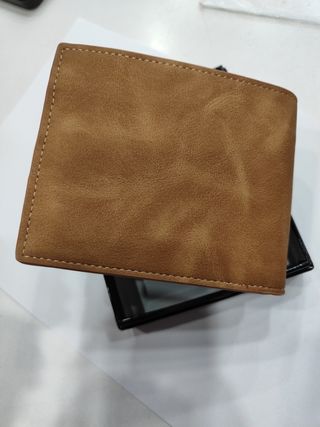 CARTERA DE PIEL MEN BENSE MARRON (NUEVO)