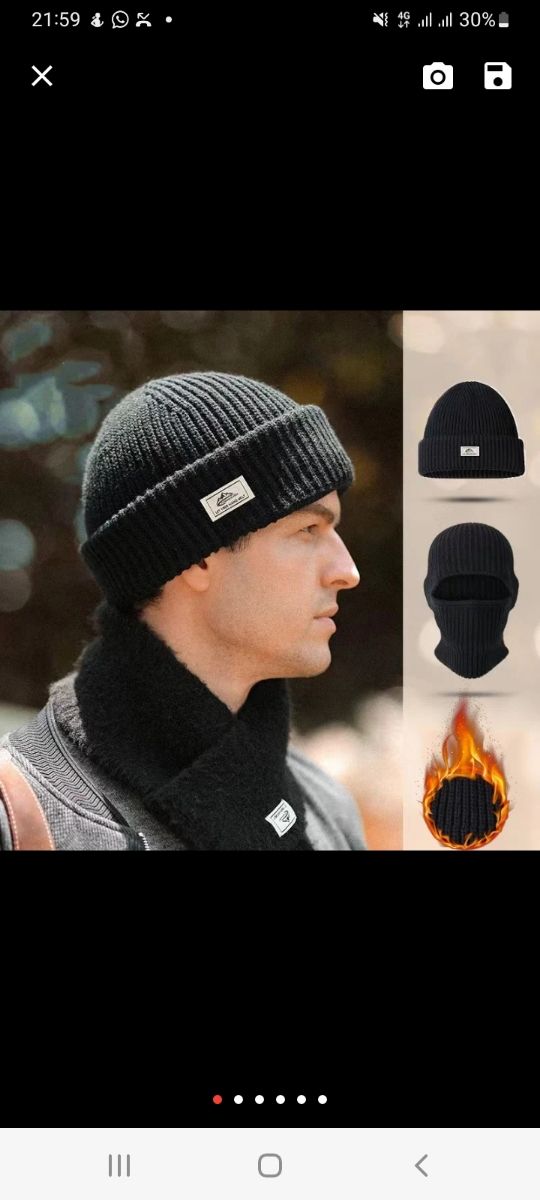 Cappellino, passamontagna 