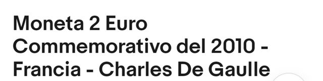 Le 2 Euro commemorative 2010 Francia