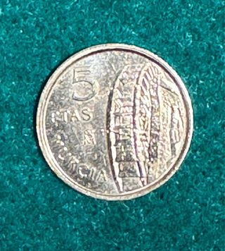 5 pesetas 1999 Murcia