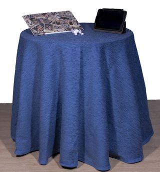 Falda mesa camilla Azul 60-100cm Invierno 