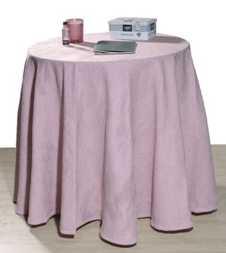 Falda mesa camilla Rosa 60-100cm Invierno