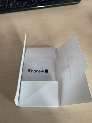 Caja vacia Iphone 4s