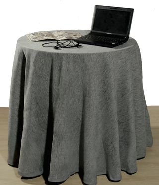 Falda mesa camilla Gris 60-100cm Invierno