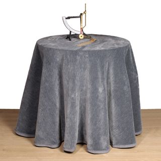 Falda mesa camilla Gris 60-100cm Invierno