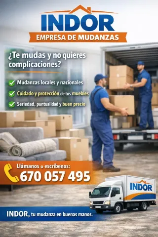 Mudanzas  indor