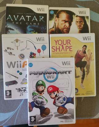 Pack Wii + juegos + accesorios