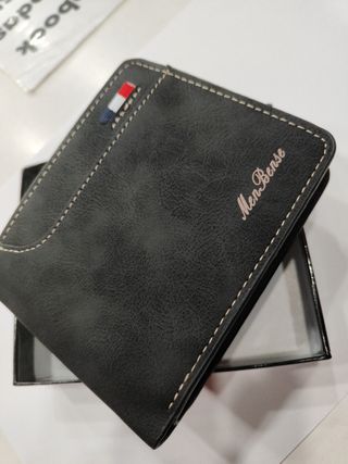 CARTERA MEN BENSE FRANCIA NEGRA (NUEVA)