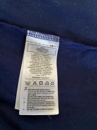 Camiseta, hombre talla T-L Hombre