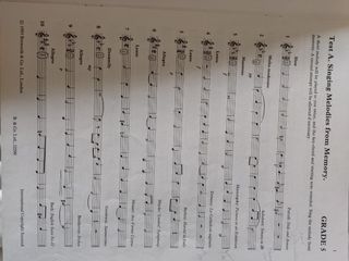 Libro piano Aural Time Grade 5