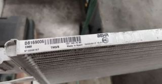 Radiador condensador A/C Peugeot, Fiat y Citröen