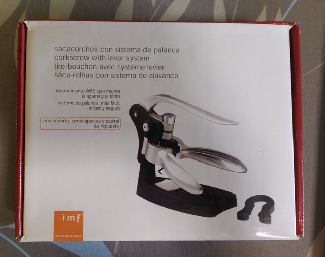 Sacacorchos de palanca