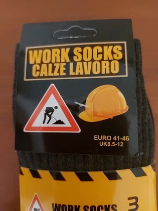 Calzettoni da lavoro misura 41/46