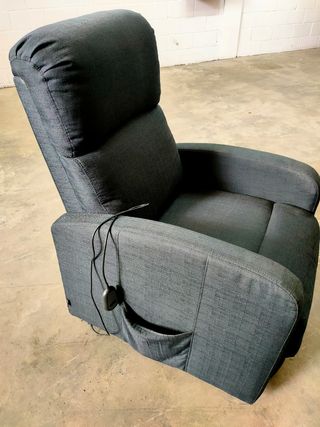 Sillón Relax Eléctrico Reclinable Negro 