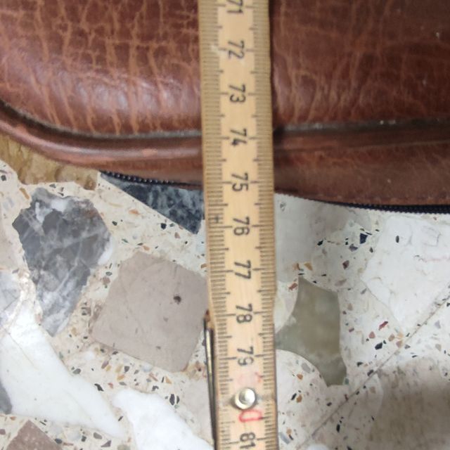 Valigia in pelle/cuoio vintage