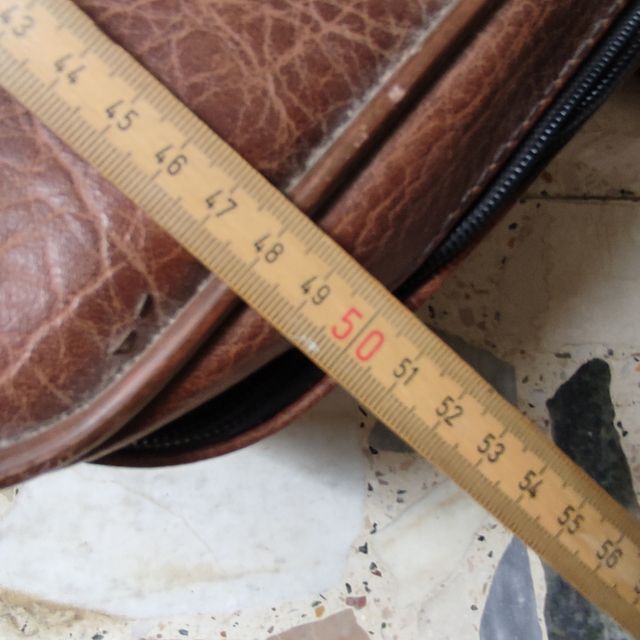 Valigia in pelle/cuoio vintage