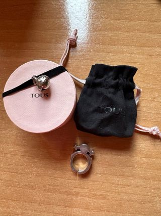 Anillo de plata muñeca Tous