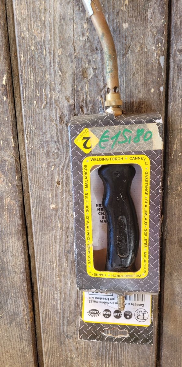 Cannello con bruciatore mm 22