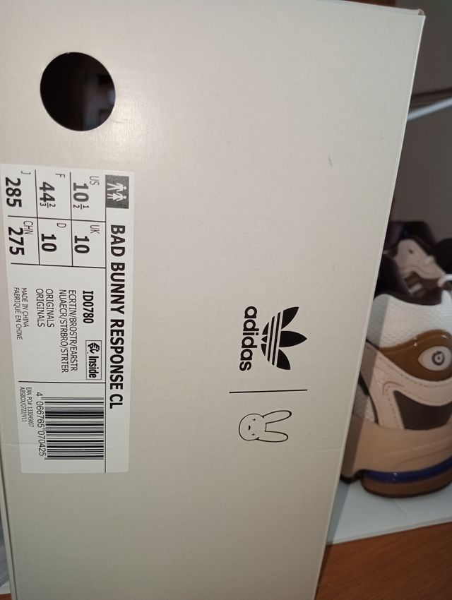 Adidas response cl pasofino x bad bunny 44,5