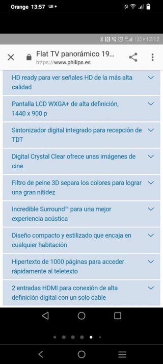 Televisor 19 pulgadas