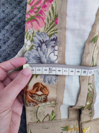 Cuerpo farol fallera espolín Lucía de Garin