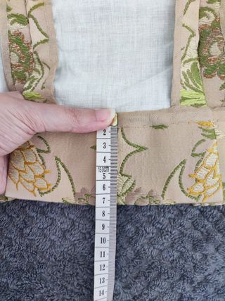 Cuerpo farol fallera espolín Lucía de Garin