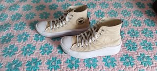 OFERTON! Zapatillas Converse beige 38 como nuevas