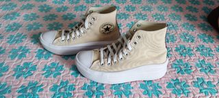 OFERTON! Zapatillas Converse beige 38 como nuevas