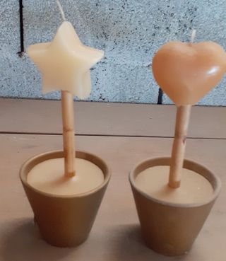 2 Velas Pequeñas