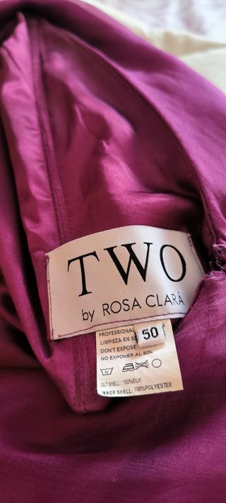 Vestido de fiesta. ROSA CLARÁ