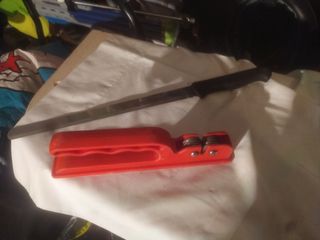 CUCHILLO JAMONERO Y AFILADOR