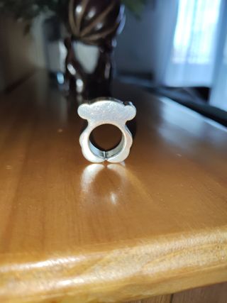 Anillo Tous de plata silueta oso