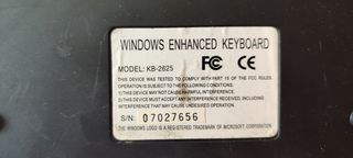 Teclado ordenador Leotec PS2