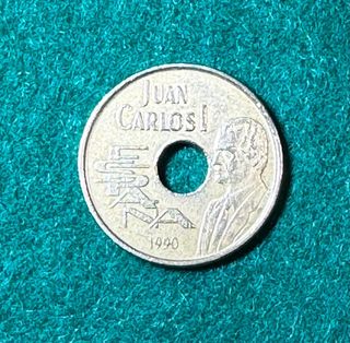 25 pesetas 1990 Barcelona