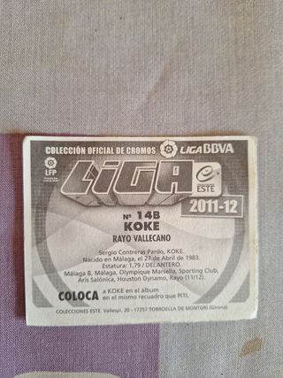 Cromos Panini 2011-2012