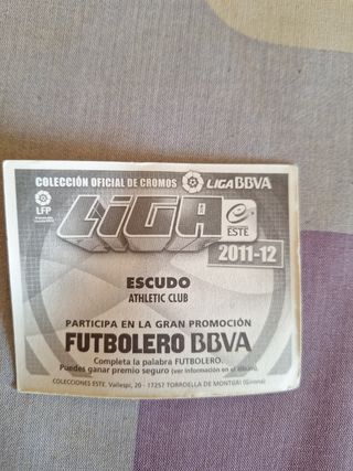 Cromos Panini 2011-2012